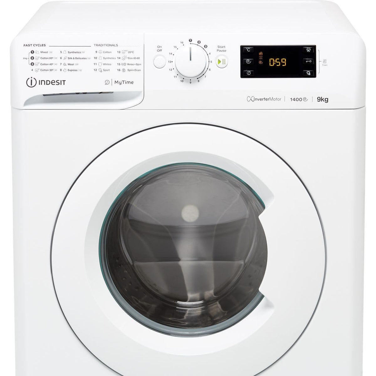 Indesit 9Kg Washing Machine
