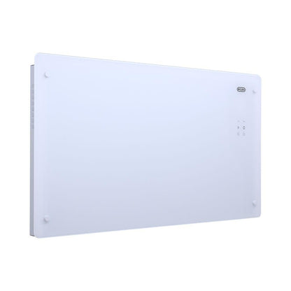 ECOSO 2500W White WiFi Glass Panel Smart Electric Heater Feet Plug 465x850