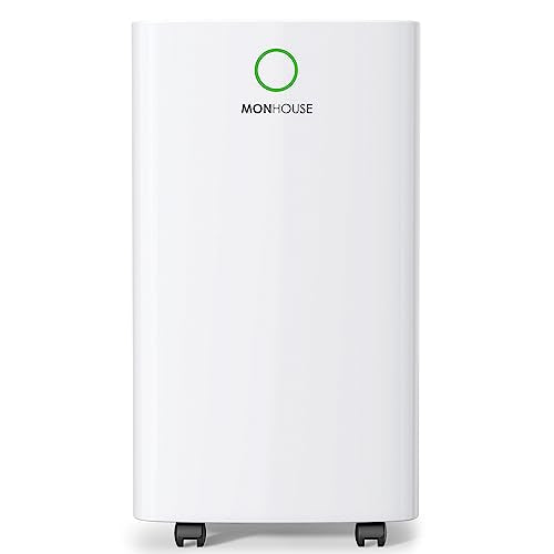 MONHOUSE 25 L/Tag Digitaler Luftentfeuchter – großer 4-L-Tank