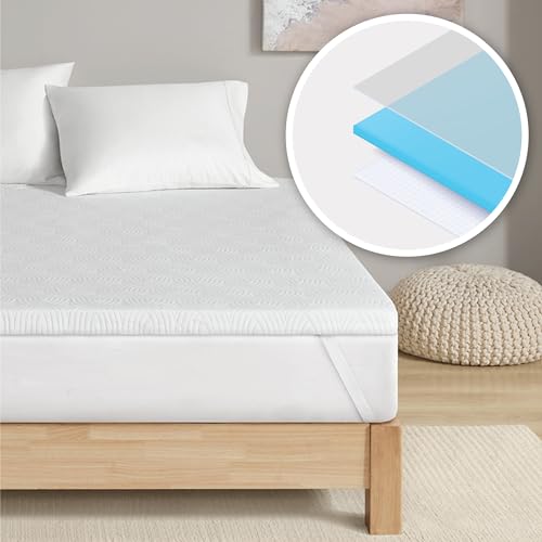 Degrees of Comfort 2 Inch Thick Memory Foam Mattress Topper