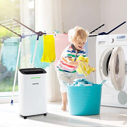 electriQ 12 Liter Smart-WLAN Luftentfeuchter
