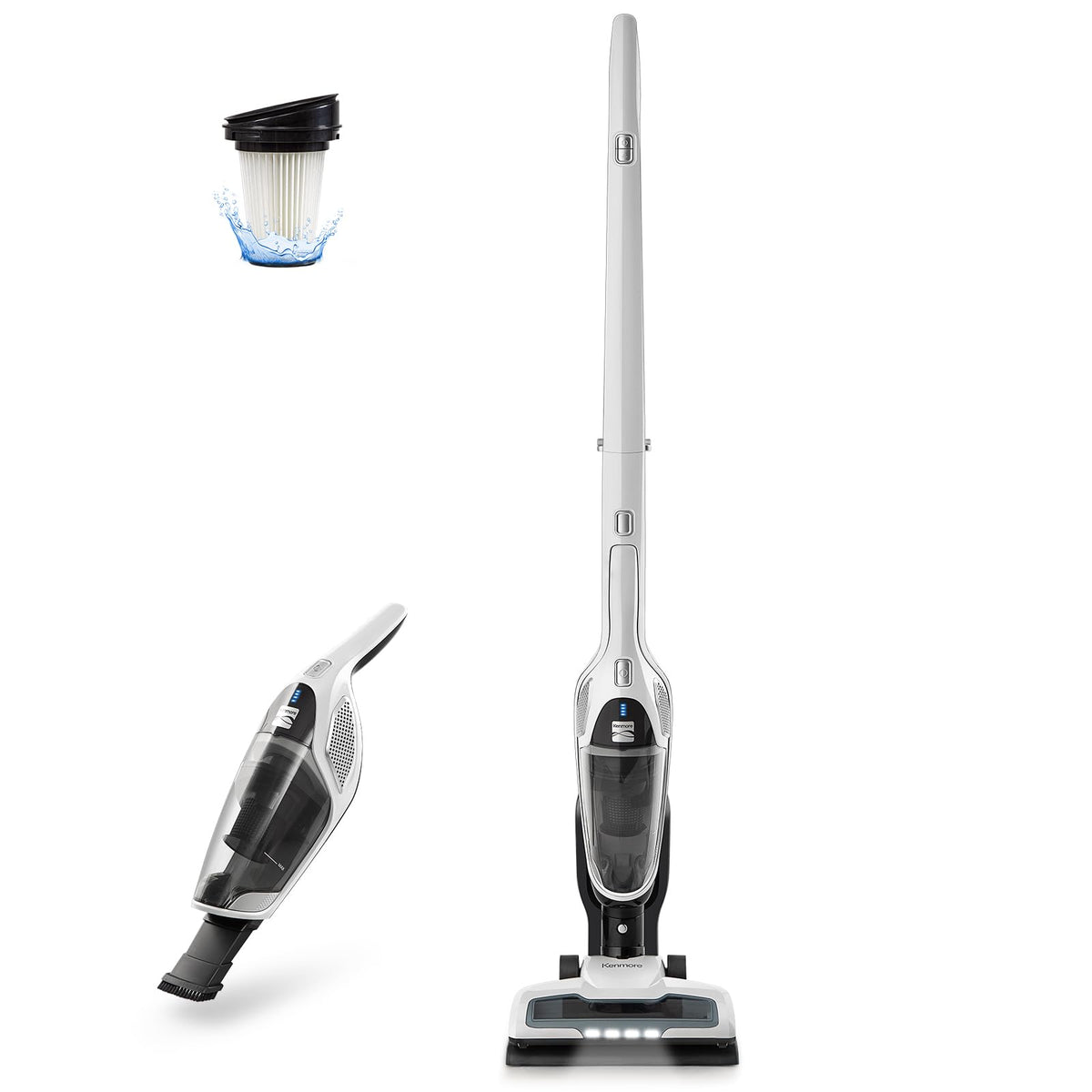 Kenmore 200 Series Cordless Stick Vacuum Lightweight Cleaner