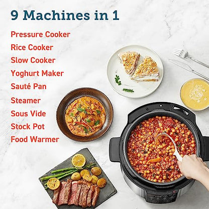 COSORI Elektrisch Pressure Cooker 5.7L, Recipe Book