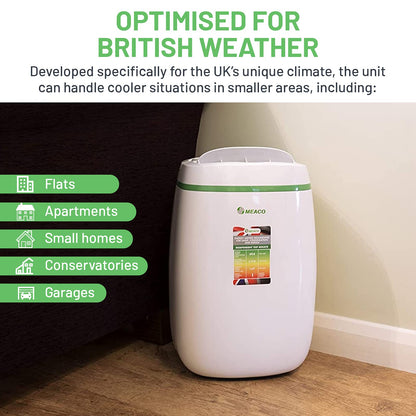 Meaco 12L Low Energy Dehumidifier and Air Purifier