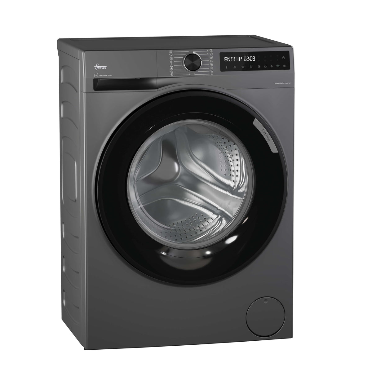 Hoover Pro Wash Series 3 HBR 49SBL8G-80 9kg WiFi Connected Washing Machine with 1400 rpm - Graphite - A Rated