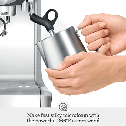 Breville BES870BSXL Barista Express Espresso Machine, Black Sesame