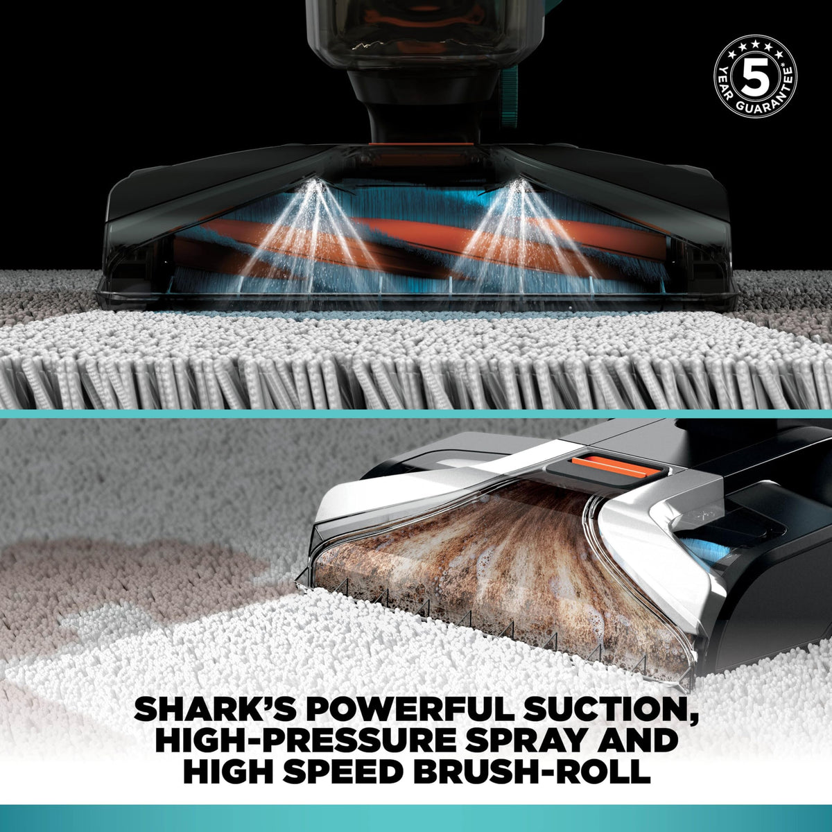 Shark CarpetXpert Deep Clean Carpet Cleaner, 2.1L, 960W, EX200UK